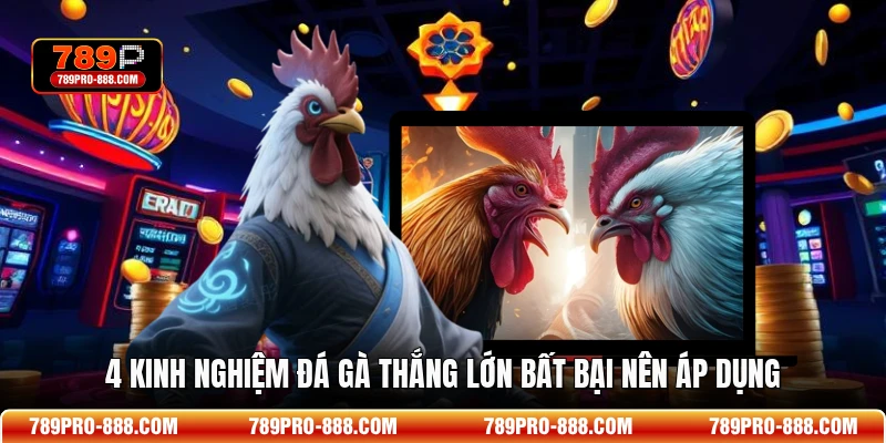 4 kinh nghiệm đá gà thắng lớn bất bại nên áp dụng