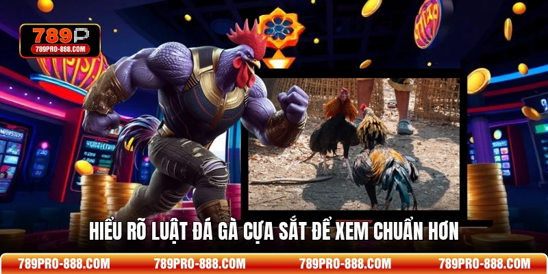 Hiểu rõ luật đá gà cựa sắt để xem chuẩn hơn
