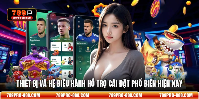 Thiết bị và hệ điều hành hỗ trợ cài đặt phổ biến hiện nay